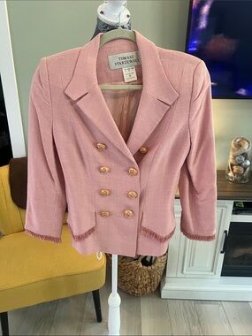Tomasz Starzewski Pink Women's Blazer